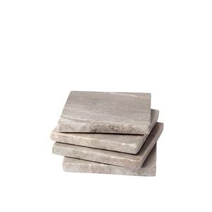 Modern <b>White</b> Marble <b>Coasters</b> Quality Hexagon Stone <b>Coaster</b> Pads Personalized Wholesale Hot Sale - Product Image 6