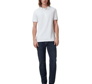 เสื้อยืดโปโลแขนสั้นสำหรับผู้ชายผ้าฝ้าย100% ปักโลโก้ตามสั่ง - Product Image 4