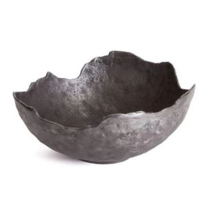 Bol à fruits en aluminium au design élégant Haute qualité Métal argenté Meilleur prix Bol de service décoratif de table Prix abordable - Product Image 4