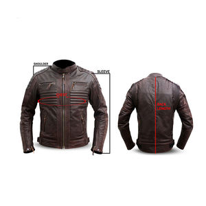 High Quality Men's Classic Customised Color Polyester/Spandex Motorcycle Jacket <b>Stand</b> Collar Waterproof Reversible Breathable - Product Image 5