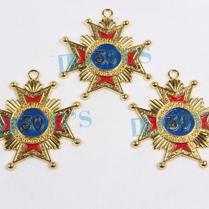 Maçonnique Rose Croix 30e Degré Sash Jewel Meilleur Matériel Franc-Maçon Regalia Jewel Maçonnique - Product Image 4