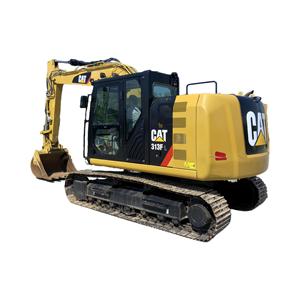 Miniexcavadora hidráulica estándar Caterpillar 313FL 2019 utilizada con certificado EPA/CE, componentes básicos incluidos, bomba de motor - Product Image 1