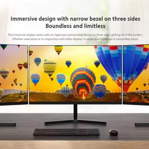 Xiaomi ดั้งเดิมสำหรับหน้าจอเดสก์ท็อปขนาด23.8นิ้ว1C 1080P หน้าจอแสงสีฟ้าต่ำบางเฉียบ RMMNT238NF จอภาพสำหรับเล่นเกม IPS - Product Image 2