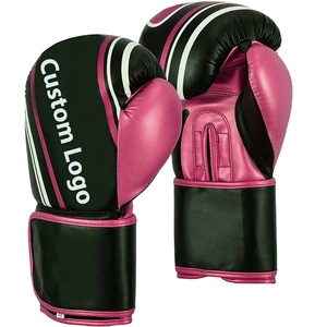 Guantes de boxeo de alta calidad 2025 hechos en Pakistán guantes de boxeo de entrenamiento de calidad Superior cuero de vaca genuino personalizado - Product Image 1
