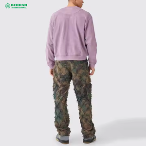 Custom Cotton Oversize <b>Sweatshirt</b> <b>Men</b> Ribbed <b>Crewneck</b> <b>Sweatshirt</b> Plus Size <b>Men</b> Hoodies <b>Sweatshirts</b> for man - Product Image 6