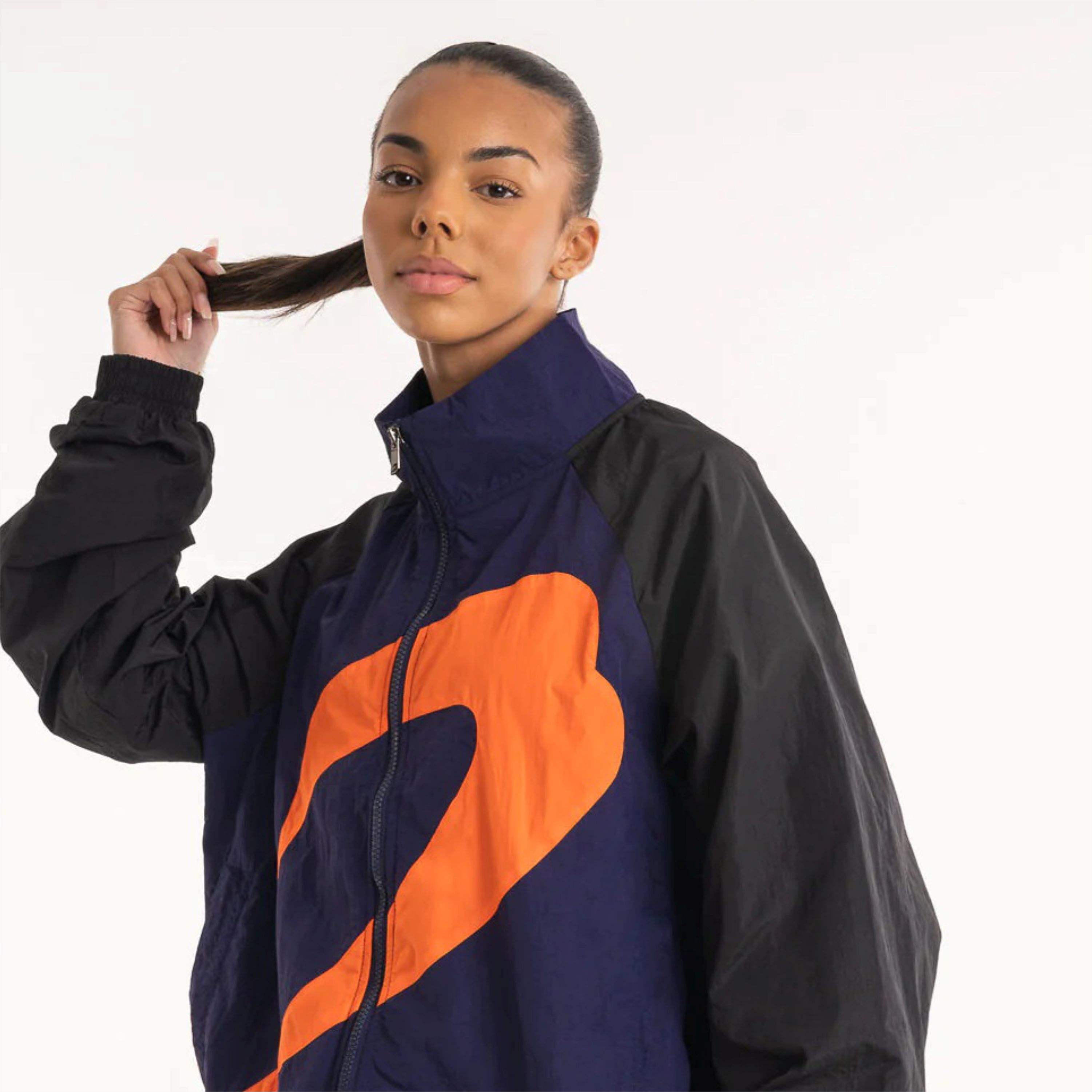 Track Jacket Thumb Hole Jacket Womens Athletic Zip Up Jacket Women