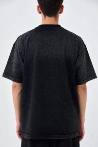 Vintage Acid Wash T <b>Shirt</b> Retro Streetwear Style Washed Cotton Casual Tee for <b>Men</b> and Women Urban Fashion Look - Product Image 5