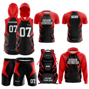 Uniforme de Fútbol para Club, Conjunto de Camiseta de Fútbol para Hombre, Sublimada, Transpirable, Talla Grande, Personalizable, Sin Mangas - Product Image 1