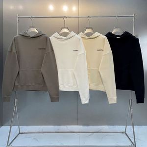 Personalizable de alta calidad Otoño e Invierno nuevos hombres con capucha estilo callejero de gran tamaño Logo Top Trendy Hoodie ropa de hombre - Product Image 3