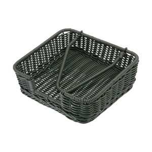 Porte-serviettes Vintage en rotin en plastique fait à la main de haute qualité Options personnalisables boîte à mouchoirs décoration de la maison faite - Product Image 4