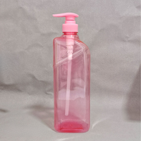 Vietnam 1000ml carré PET bouteilles de lavage à la main Unique Transparent vide bouteilles de savon liquide emballage couleur personnalisée