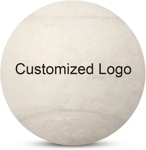 Hoge Kwaliteit Nieuw Design Witte Padelbal Tennisbal Chemische Vezel Oem Bal Padel Aanpassen Logo Groothandel - Product Image 4