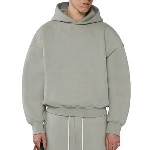 Sudadera con Capucha Personalizada, Bordado Digital en Relieve, Corte Holgado, 100% Algodón, Ecológica, Talla Grande, Unisex, para Invierno - Product Image 2