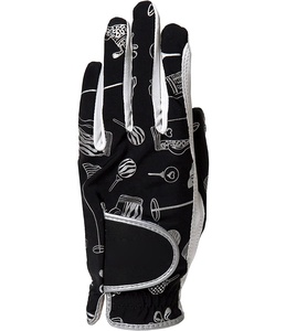 Guantes de Golf para Mujer de Piel Cabretta de Gran Calidad para Mano Izquierda con Logotipo Personalizado por Sublimación, Ligeros y Transpirables - Product Image 1