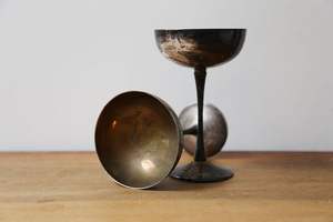 Verre à vin élégant et durable, moderne, pour le divertissement, gobelet en acier inoxydable et en verre pour boire du vin, verre à vin - Product Image 4