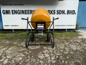 Prix de gros Malaxeur béton électrique Capacité 180L Moteur 0.75HP Tambour PVC robuste Rendement élevé Faible entretien - Product Image 4