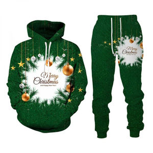 Chándales navideños de alta calidad para hombre, último diseño OEM, ropa ligera de invierno, gran oferta en tallas XXL XL, logotipo personalizable - Product Image 2