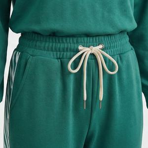 Women Hoodie Custom Logo Wholesale <b>Joggers</b> Pants Fashion OEM Breathable <b>Crop</b> Top Tracksuit Athletic Gym Fitness Sport Wear - Product Image 5