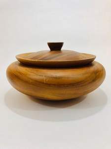 Super Sale Wooden <b>Serving</b> Pot <b>With</b> <b>Lid</b> for Hot Selling Kitchen Accessories Customize Warm Keeper Food <b>Serving</b> <b>Bowl</b> - Product Image 4