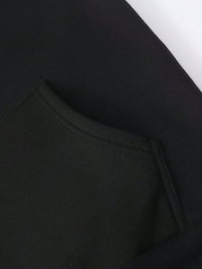 Conjunto Deportivo de Dos Piezas con Logotipo Bordado Personalizado, Chándal para Entrenamiento y Jogging, Sudadera con Capucha y Pantalones, Ropa Deportiva Informal para Hombre - Product Image 5