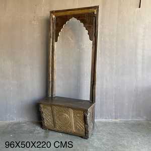 Cómoda de Madera de Estilo Asiático, Madera Maciza con MDF y Acero Inoxidable, Muebles para el Hogar, para Dormitorio y Sala de Estar - Product Image 5