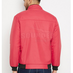 Blouson Bomber Homme au Design Unique, Imperméable et Respirant, Col Montant, Lavable, Hiver, Nylon/Polyester, Écologique - Product Image 2