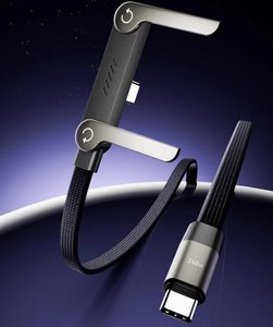 Câble USB-C vers C Premium 1m Noir 3 en 1 3A Charge Rapide Synchronisation de Données Haute Vitesse pour Android et MacBook - Product Image 4