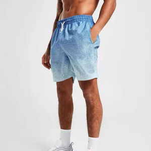 Shorts de compression mi-taille de haute qualité, fermeture élastique à la taille, coton respirant, mode, non tissé, décontracté, uni, longueur genou - Product Image 2