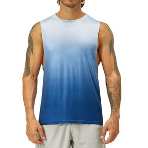 Nouvelle Arrivée Haute Demande Débardeur Homme Personnalisé par Sublimation Respirant en Maille Imprimé Design Sportswear de Haute Qualité OEM - Product Image 2