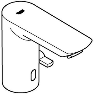 Grifo Electrónico Infrarrojo para Lavabo Grohe, 1/2 Pulgada, 6V, Batería, Cromado, BAU, CE - Product Image 5