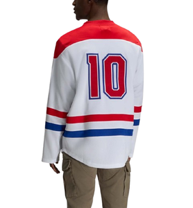 Vente en gros de vêtements de ville avec logo personnalisé de qualité supérieure Vêtements de sport de hockey sur glace Maillots de hockey sur glace de l'équipe - Product Image 6
