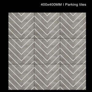 Carreaux de sol en porcelaine pour extérieur 400x400 mm Finition mate résistante Antidérapant Revêtement de sol pour espaces extérieurs - Product Image 1