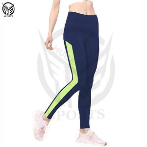Spandex yoga mujer leggings sin costuras Fitness outfit mujer personalizado yoga pantalones contorno yoga legging sin costuras - Product Image 6