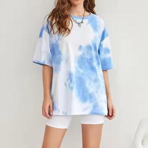 Offre Spéciale personnalisé lavage à l'acide cravate teinture Sublimation T-Shirt séchage rapide confortable tricoté tenue décontracté 3D hommes femmes en gros - Product Image 1