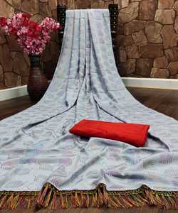 Georgeouse Party Wear Saree collectif avec le prix le plus bas du marché Surat Gujarat Vêtement ethnique ethnique - Product Image 3