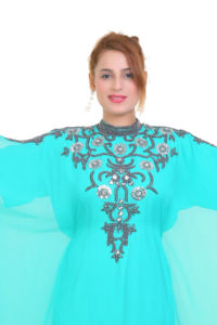 Modern Moroccan Islamic <b>Kaftan</b> for <b>Women</b> Long Floor-Length Beach Dress with Breathyable Long Sleeve ODM Supply - Product Image 4