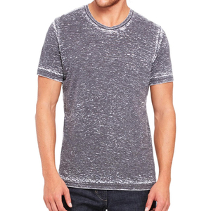 เสื้อยืดผู้ชายลายฟอกสี ยอดนิยม ขายดี สไตล์ OEM เสื้อยืดคอตตอนฟอกสี ผลิตในปากีสถาน - Product Image 5