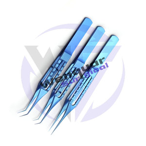 Pinzas Manuales de Titanio FUE para Implante Capilar, Inserción Precisa de Injertos, Producción Premium Wenquar, Logotipo/Empaque Personalizado - Product Image 1