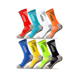 Chaussettes de sport personnalisées de haute qualité pour le football, antidérapantes, en coton 100% écologique, pour l'automne, pour les jeunes - Product Image 2