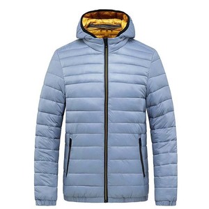 Parka à capuche de couleur unie pour hommes, manteau Streetwear épais et chaud pour hommes, nouvelle mode d'hiver vêtements d'extérieur vestes coupe-vent pour hommes, 2022 - Product Image 1