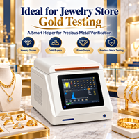 Analyseur de pureté de l'or XRF de bureau pour bijouterie, test de pureté de l'or, analyse non destructive des métaux précieux