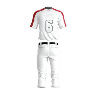Uniforme de béisbol para hombre diseño servicio OEM 100% poliéster transpirable y conjuntos impresos ropa deportiva al por mayor - Product Image 2
