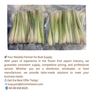 Verduras congeladas de hierba de limón IQF frescas y naturales de Vietnam cortadas y enteras en embalaje a granel - Product Image 3