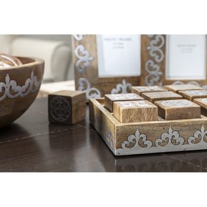 Jeu de Tic Tac Toe en bois fait à la main, casse-tête d'intérieur, divertissement créatif pour toute la famille, défi de compétences - Product Image 2