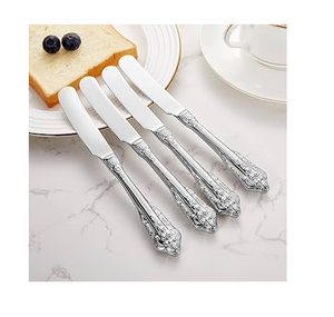 Couteaux à beurre en laiton meilleure cuisine utilisée chaude en demande couteaux à beurre en laiton pur vaisselle couteaux en gros - Product Image 3