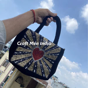 Sacs à main perlés personnalisés à la mode Sacs à main de luxe pour filles Sacs faits à la main en perles pour femme Sac de soirée - Product Image 1