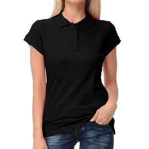 Polo de Mujer de Súper Calidad al por Mayor, Precio Económico, Manga Corta, Cuello en Contraste, Logotipo Personalizado Disponible, Camiseta Polo para Mujer - Product Image 3