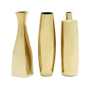 Vase végétal doré et vase à fleurs design idéal pour la décoration intérieure personnalisé fait à la main meilleur décor intérieur et design fait main - Product Image 6