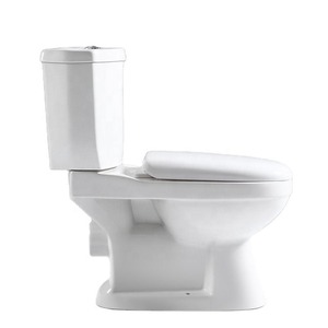 Réservoir dissimulé moderne deux pièces WC toilette en gros pas cher salle de bain en céramique S piège/P piège à eau placard bol bassin ensemble évier lavage - Product Image 3