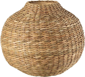 Vase de table en jonc de mer fabriqué au Vietnam matériau écologique pour la décoration de la maison et la décoration de la vaisselle en gros - Product Image 1